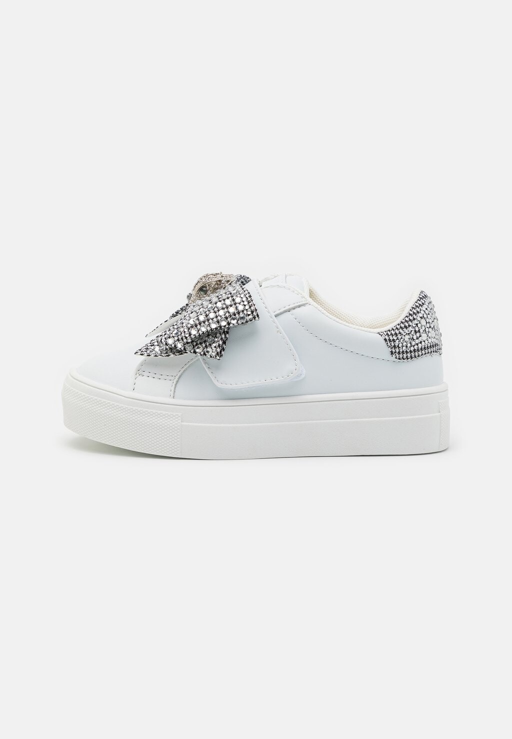 

Низкие кроссовки Mini Laney Bow Kurt Geiger London, цвет silver