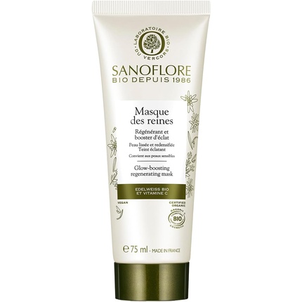 

Masque Des Reines Glow Boosting восстанавливающая маска органическая 75 мл Sanoflore