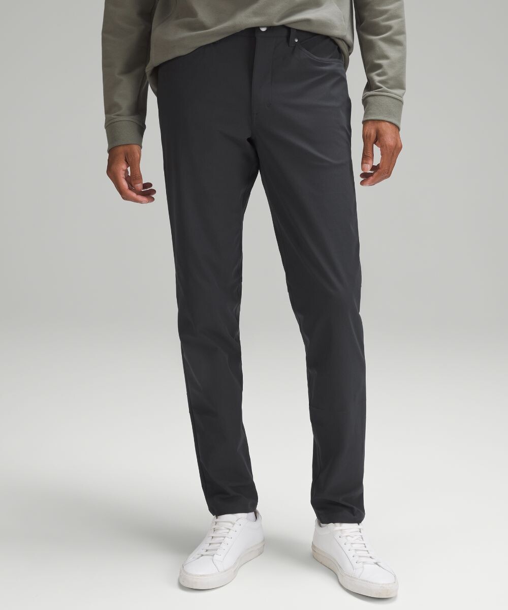 

Брюки ABC Slim Fit с 5 карманами, Lululemon, обсидиановый