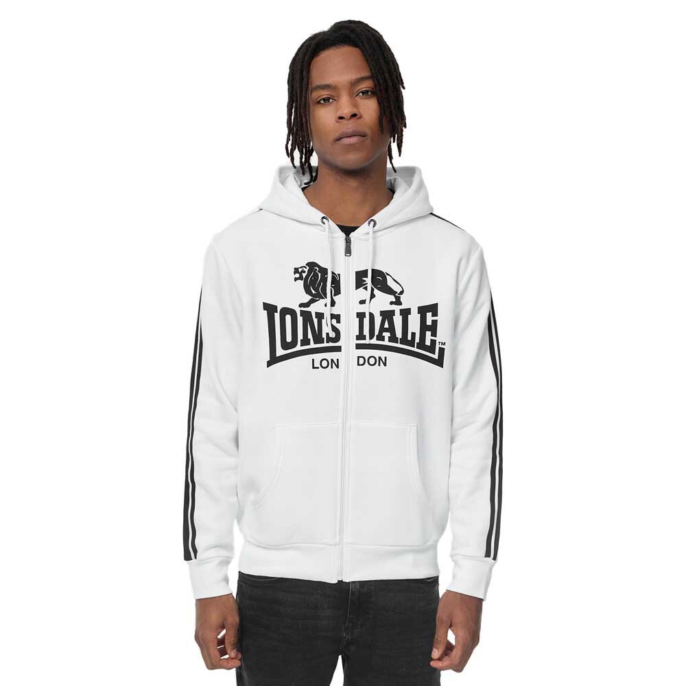 

Толстовка Lonsdale Selattyn 1234 Full Zip, белый