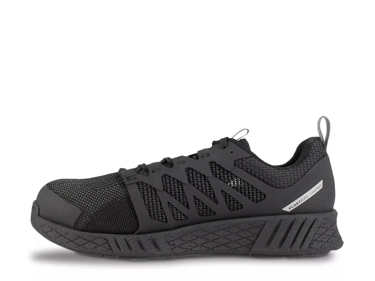 Кроссовки Reebok Work Fusion Flexweave Composite Toe Work Sneaker — мужские, черные — фото 3
