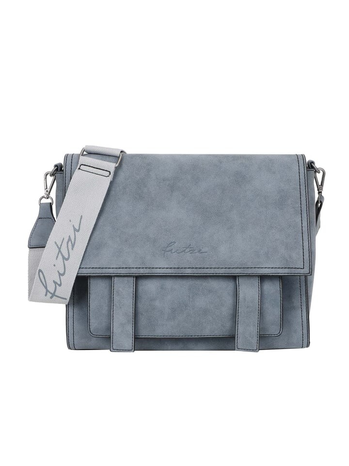 

Сумка через плечо Fritzi aus Preußen Fritzi Satchel Big, цвет blue grey