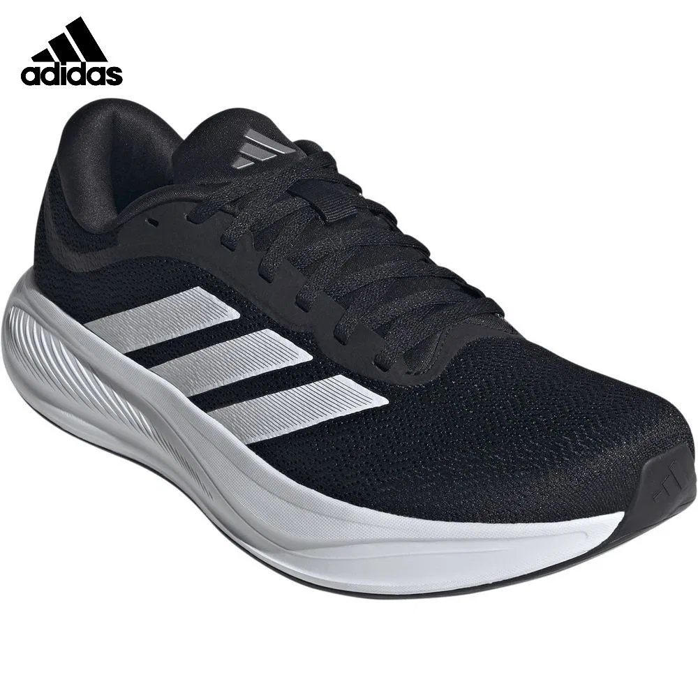 Унисекс кроссовки для бега «Response Runner 2» от adidas, Black-White-Medium Silver (-)