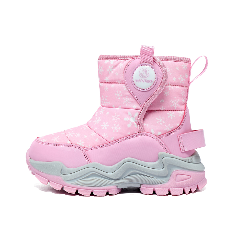 

Ботинки детские Toy Story Series Slip Resistant, Abrasion Resistant, Thermal Disney, розовый