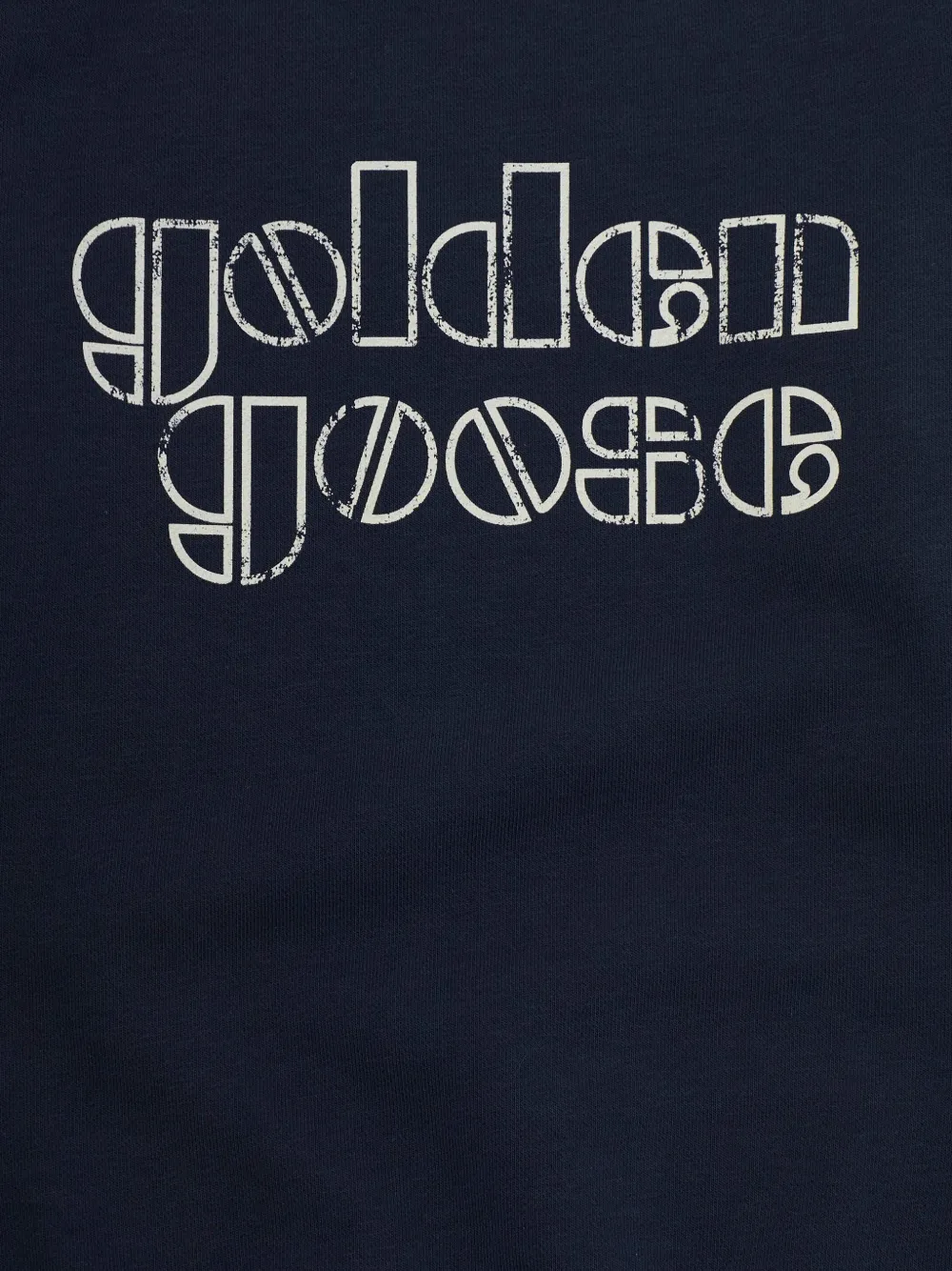 Свитшот с круглым вырезом Journey Golden Goose Kids, синий — фото 3
