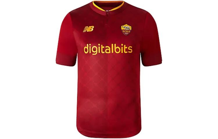 

Футбольная майка AS Roma 22-23 мужская красная New Balance, красный