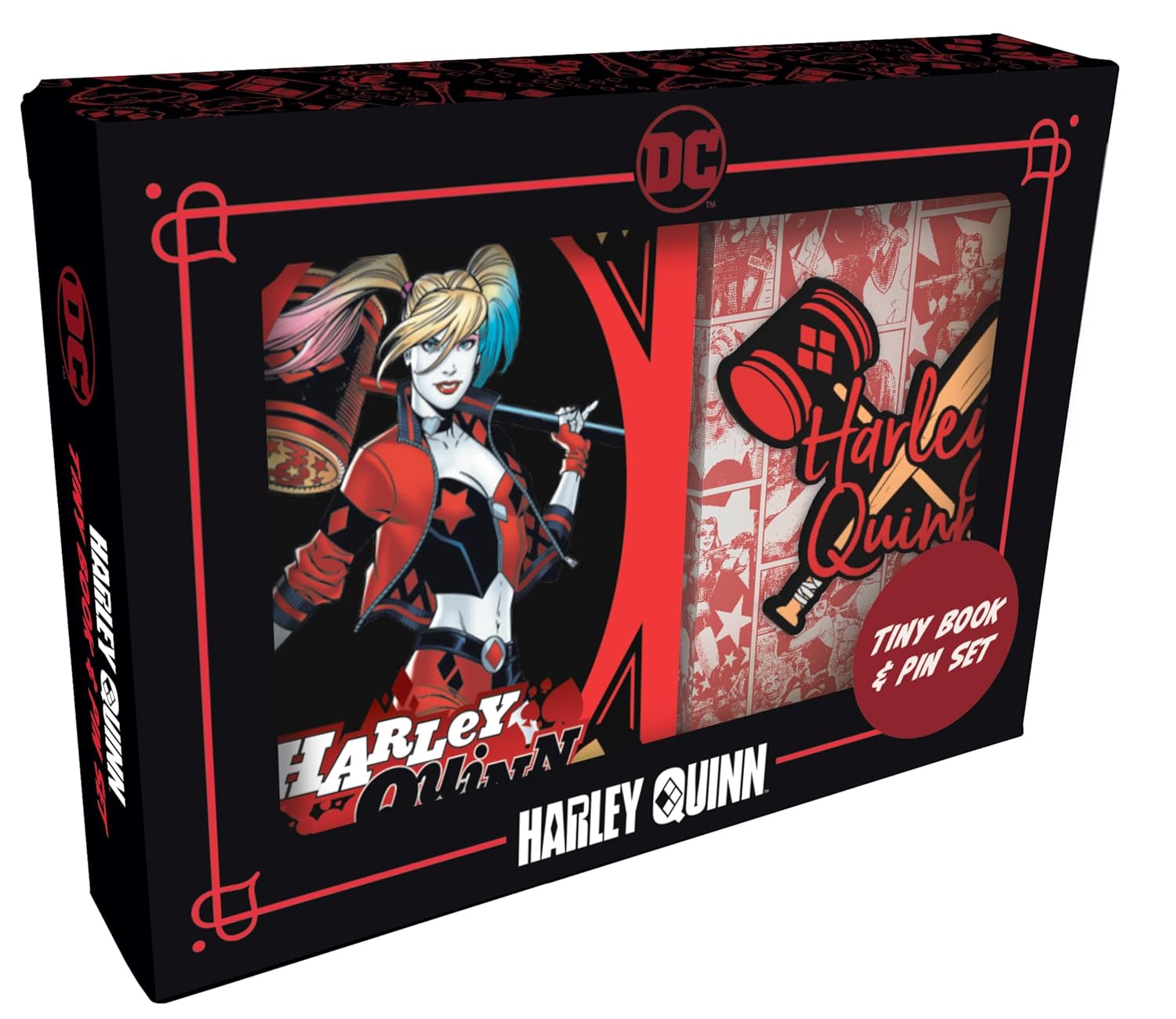 

DC Comics: Harley Quinn Tiny Book and Pin Set (Batman) (Insights)