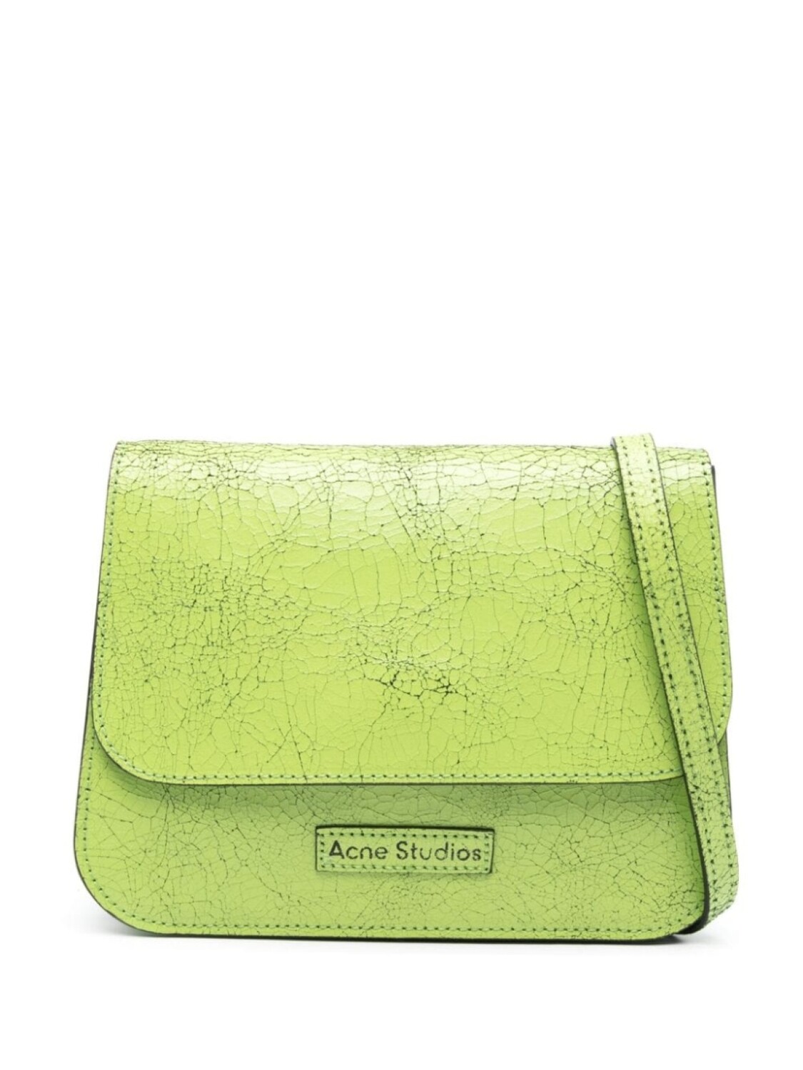 

Acne Studios сумка на плечо Platt с эффектом кракле, зеленый