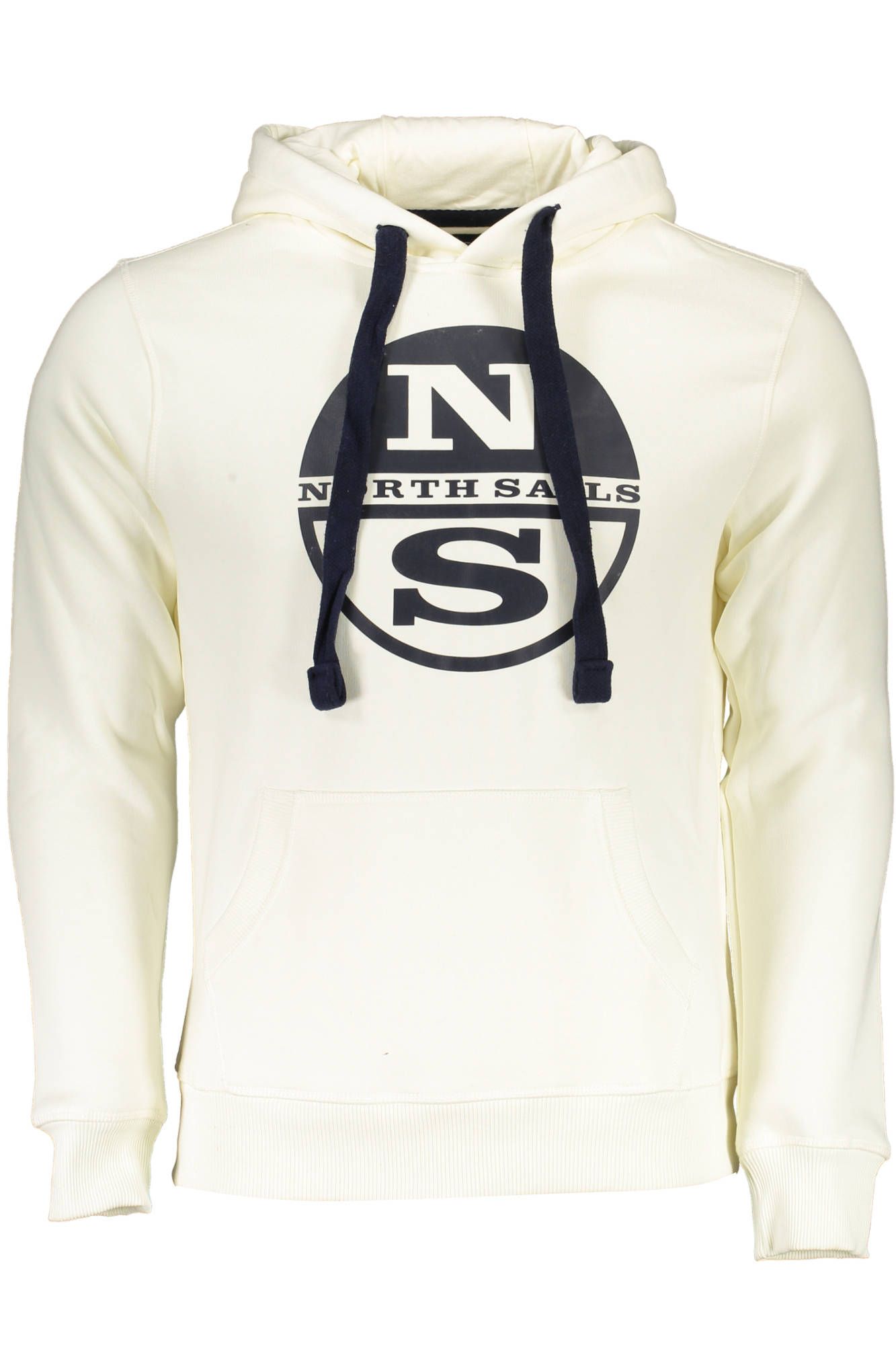 

Белый хлопковый мужской свитер North Sails
