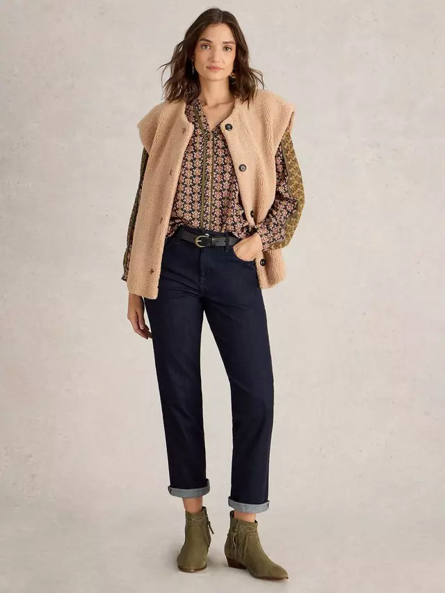 

Джинсы White Stuff Taylor Straight Cut, цвет dark navy