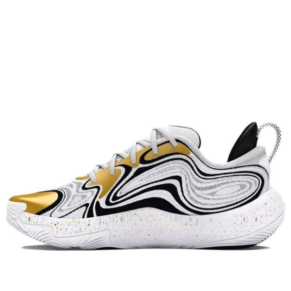 

Кроссовки spawn 6 'white metallic gold' Under Armour, белый