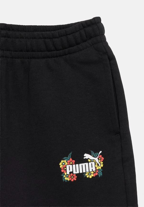 Унисекс спортивные брюки средней длины свободного кроя Puma, Black — фото 4