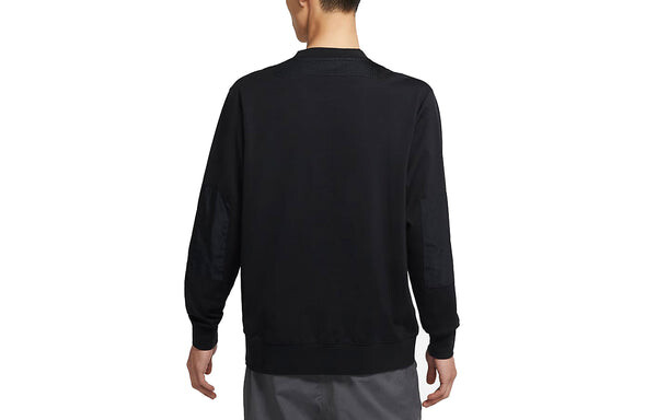 Толстовка Nike MENS Sportswear City Made Sports Casual Reflective Crew-neck Black, черный — фото 2