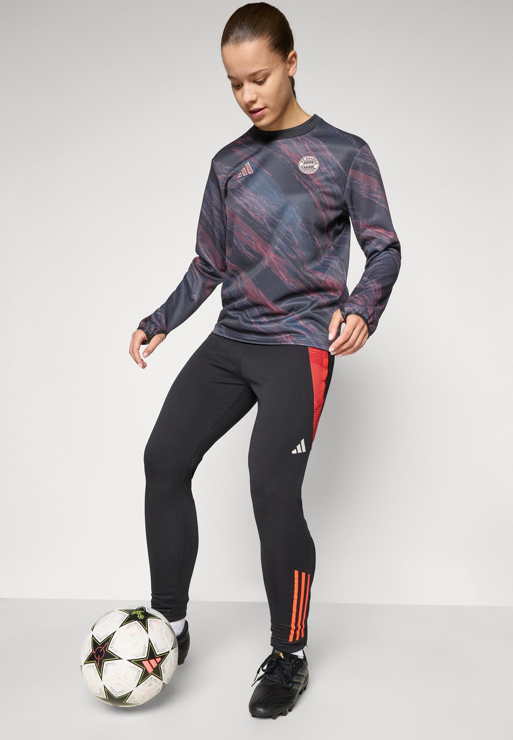 Футболка вратаря FCB - Club wear Adidas Performance, черный — фото 4