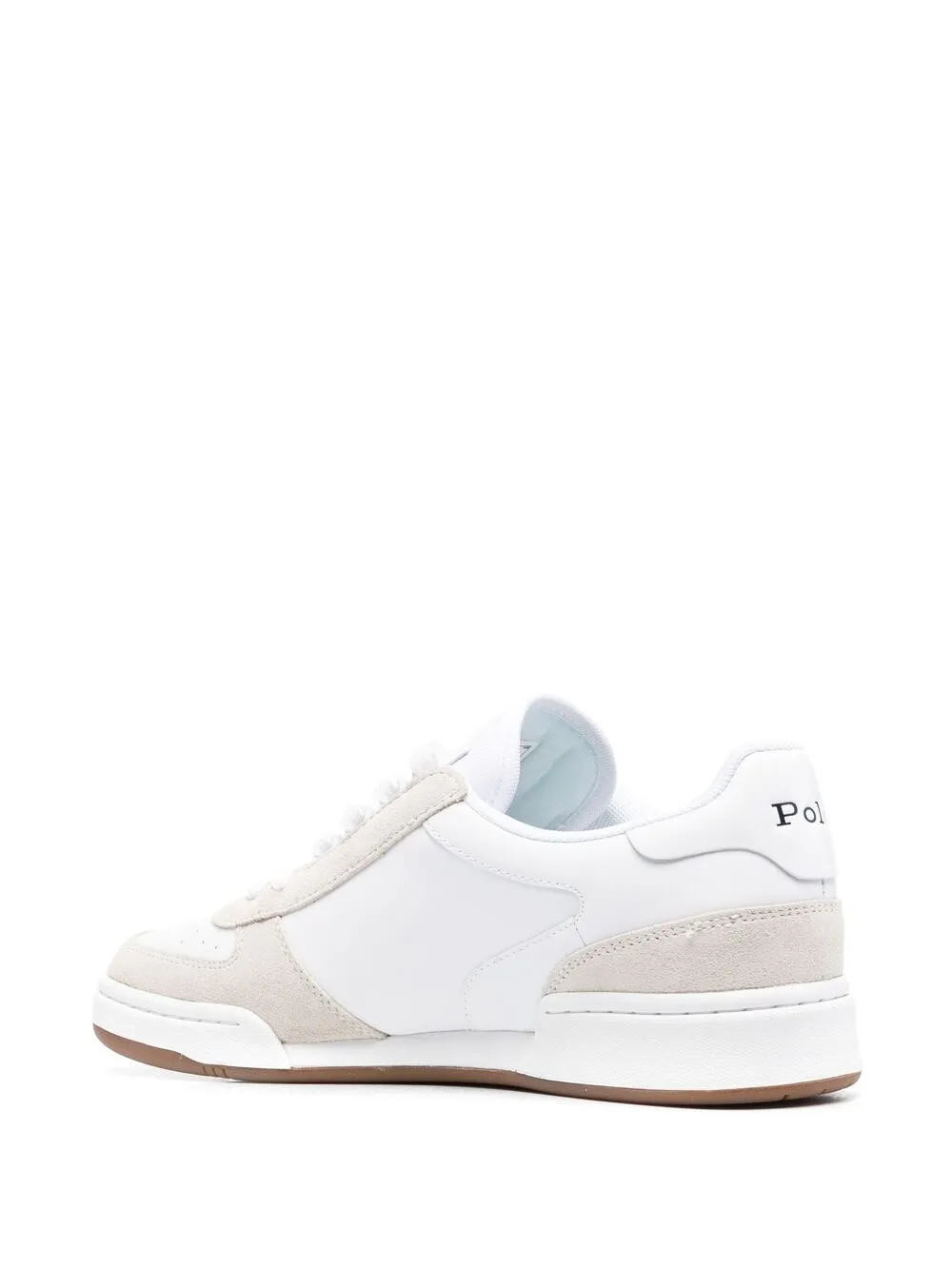 Кроссовки Court Polo Ralph Lauren, белый — фото 3