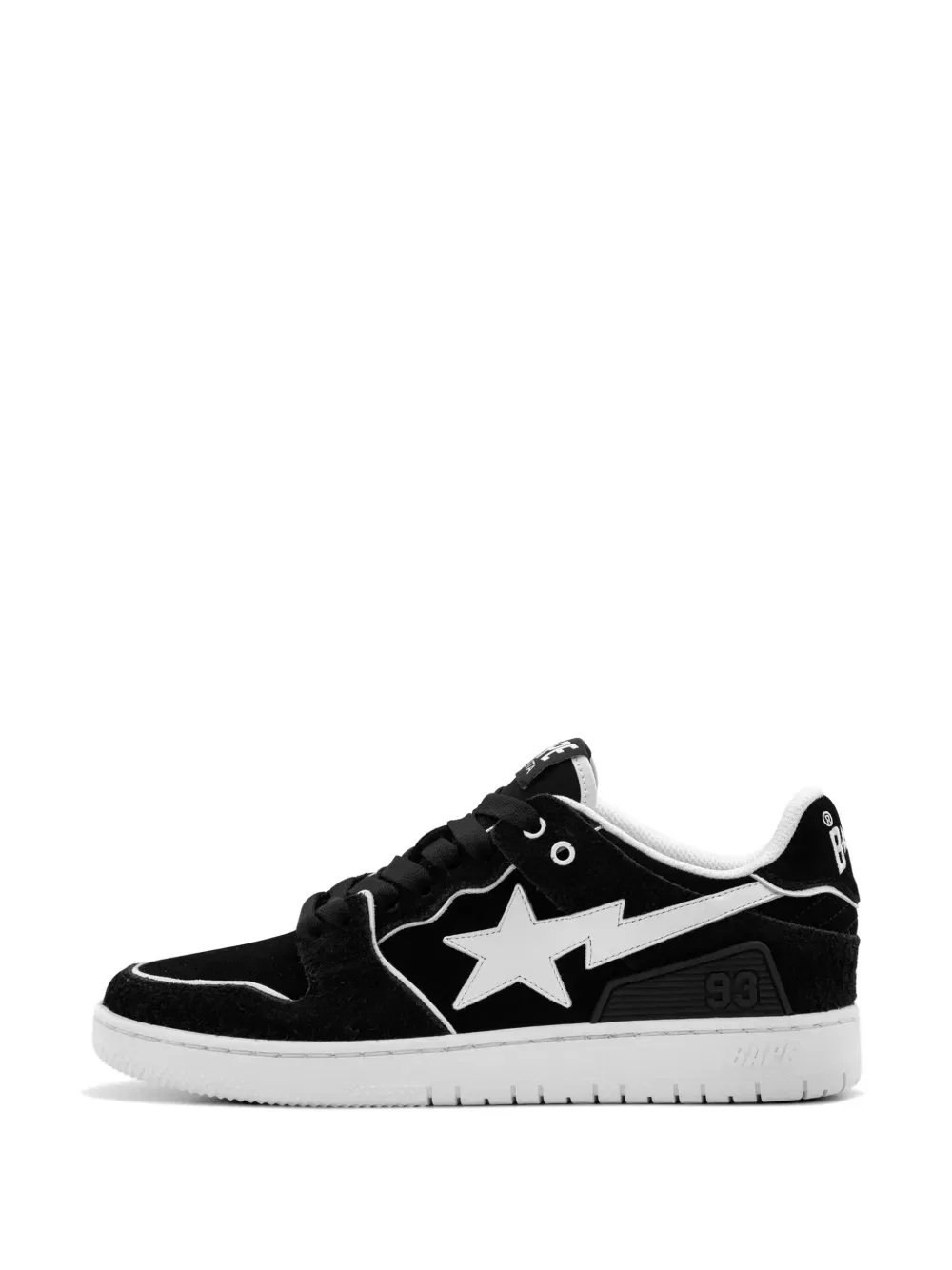 Замшевые кроссовки Sk8 sta A Bathing Ape, черный