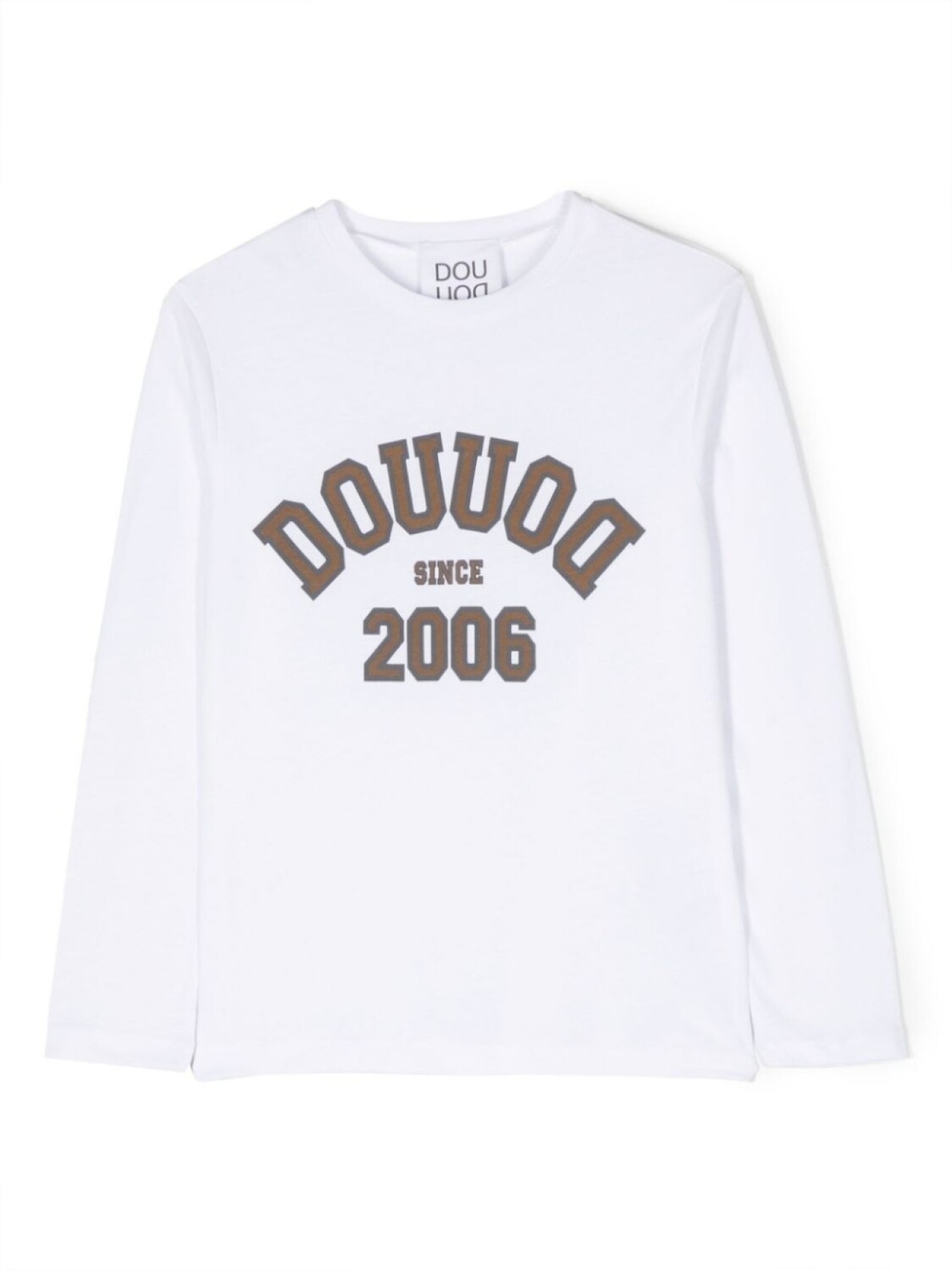 

Футболка с логотипом Douuod Kids, белый