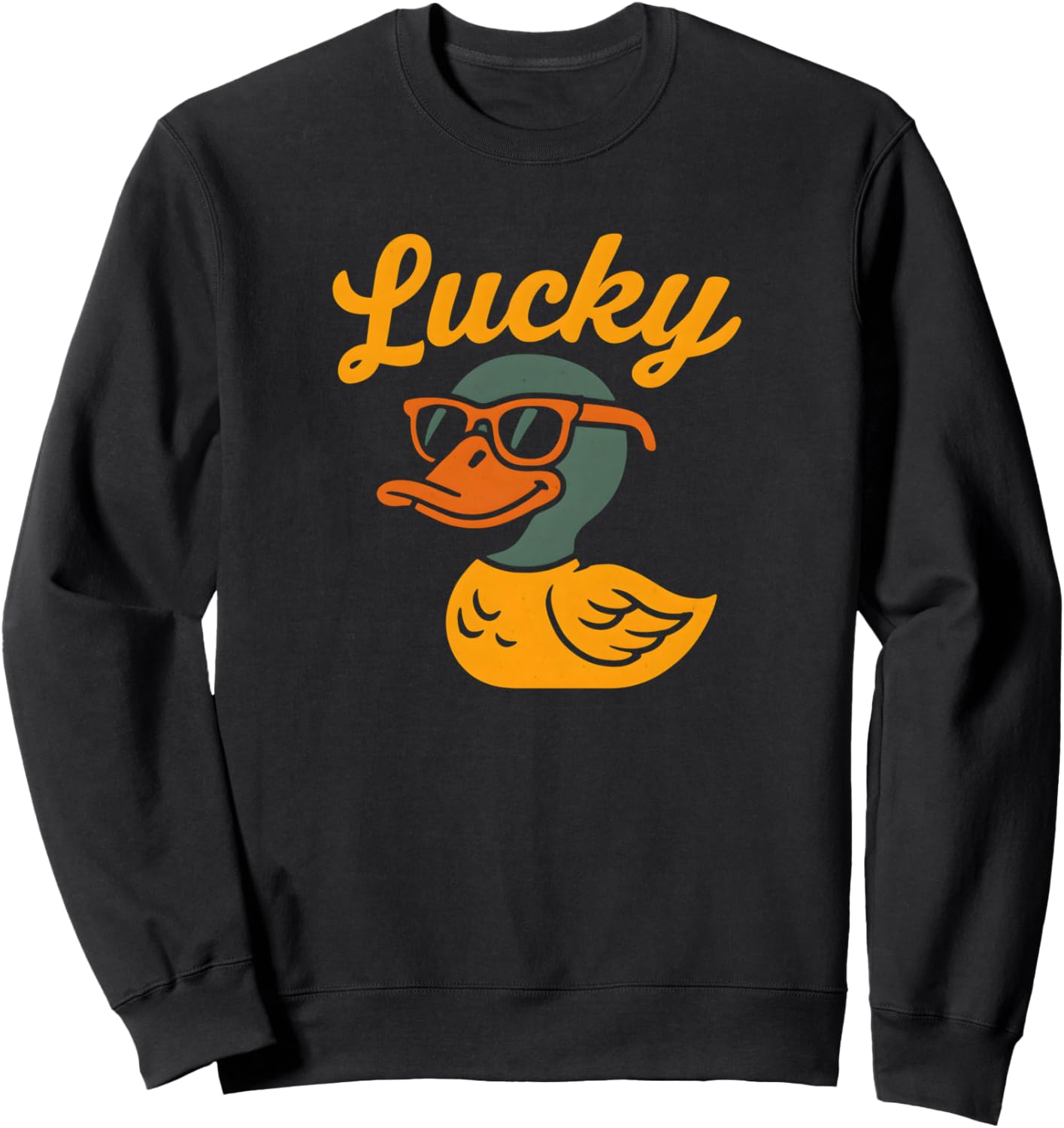 

Толстовка «Счастливая утка» Raza Tees, черный