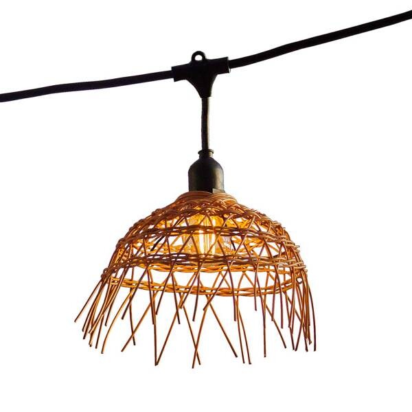 

LICHTERKETTE 6M 10xE27 HAWAII LIGHT цвет teak dekor