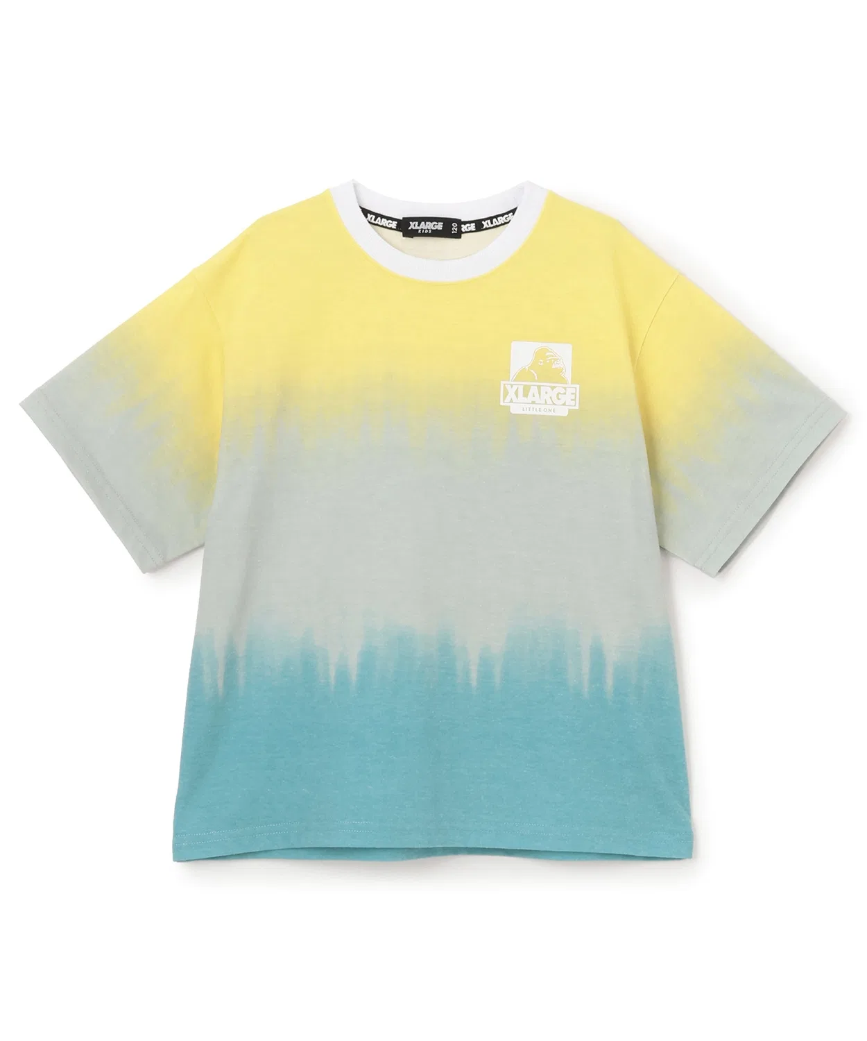 Детская футболка XLARGE KIDS OG с градиентным тай-дай принтом