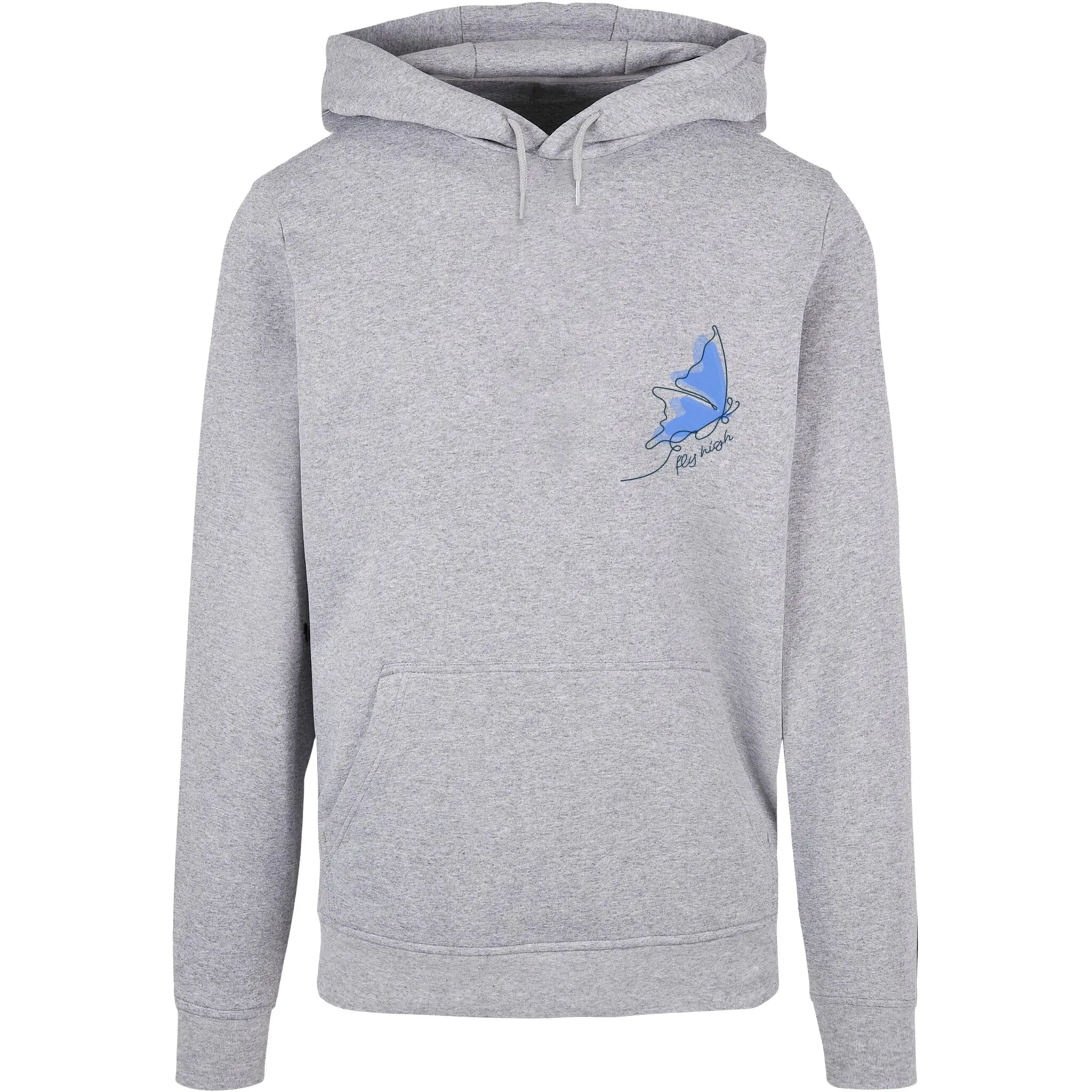 

Толстовка с капюшоном Merchcode " Merchcode Men's Fly High Basic Hoody", серый