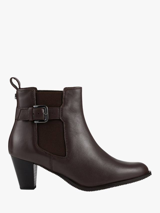 Ботинки Marya на кубинском каблуке из кожи Jones Bootmaker, Brown