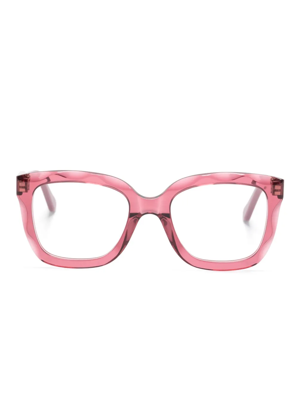 

Очки в квадратной оправе Chloé Eyewear, розовый