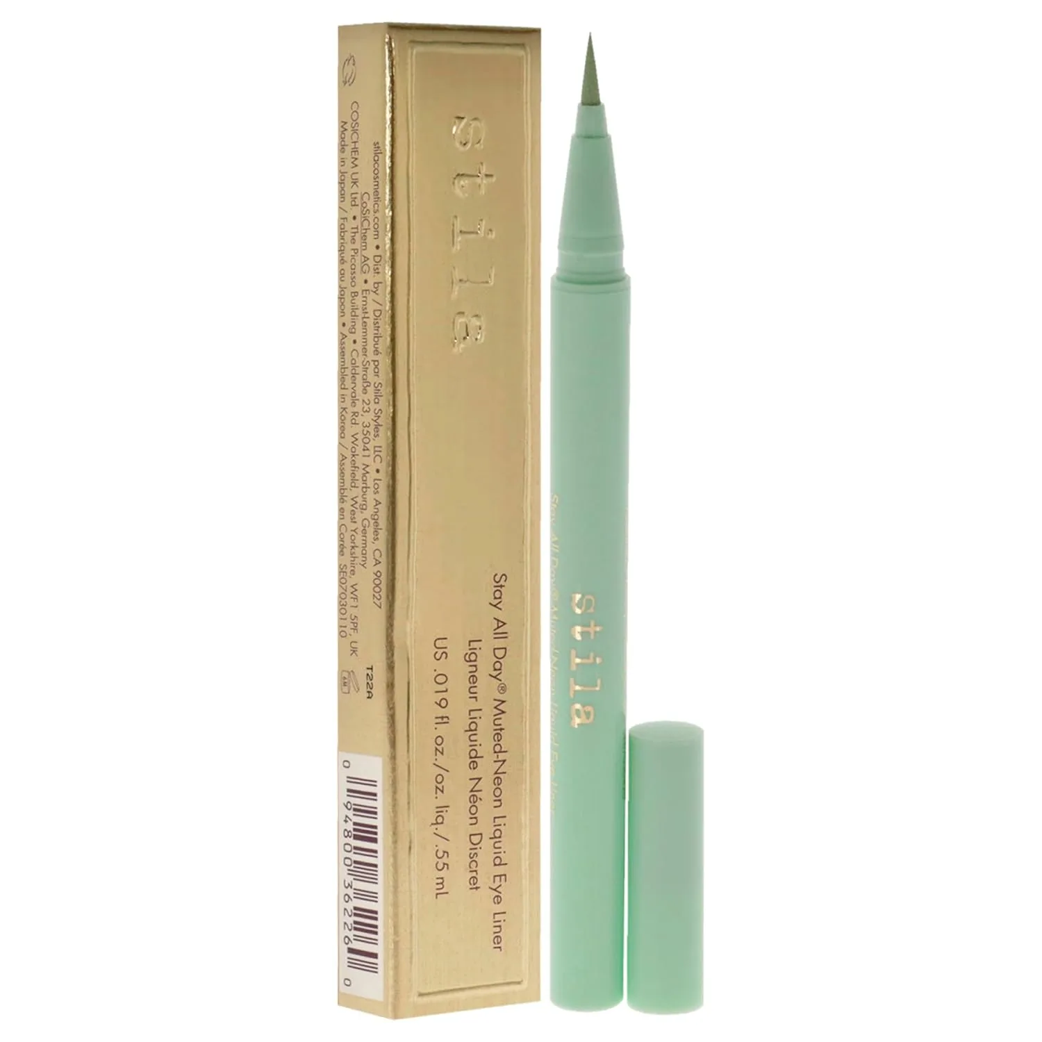 Жидкая подводка для глаз stila Stay All Day Muted-Neon, Hint of Mint — фото 3