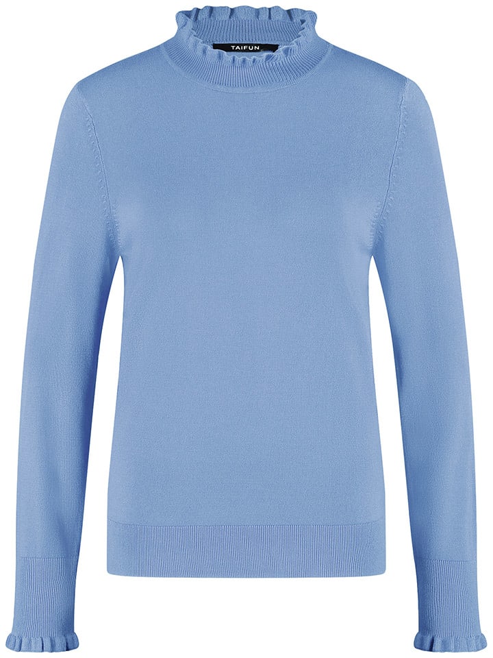 

TAIFUN Светло-голубой свитер