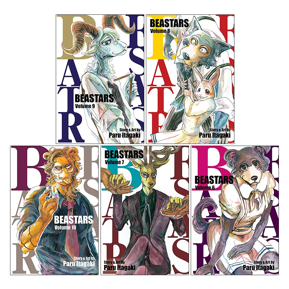 

Beastars Series Vol 6-10 Collection 5 Books Set By Paru Itagaki (VIZ Media LLC Ltd)