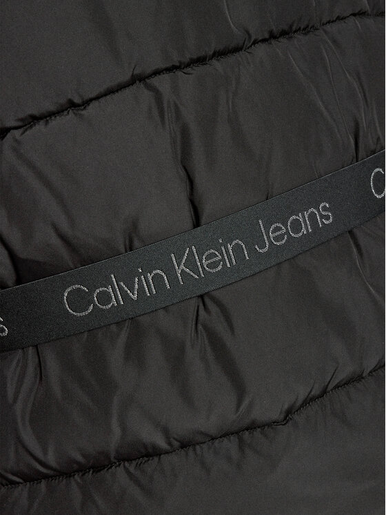 Зимняя куртка slim fit IG0IG02592 D Calvin Klein Jeans, черный — фото 3