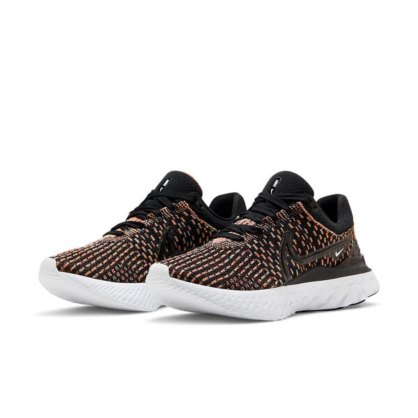 Кроссовки react infinity run flyknit 3 Nike, черный — фото 3