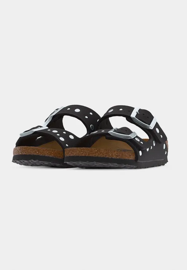 Детские узкие сандалии arizona rivets Birkenstock, Black — фото 3