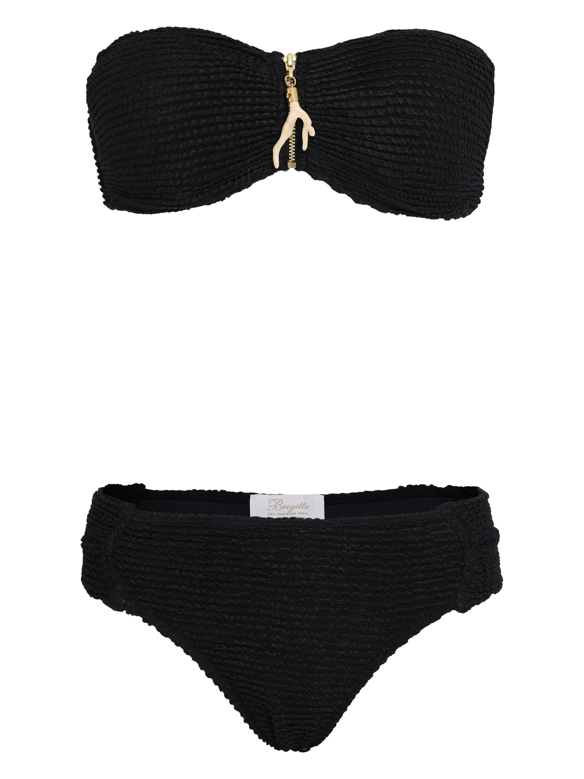 

Бикини с топом-бандо Brigitte, черный