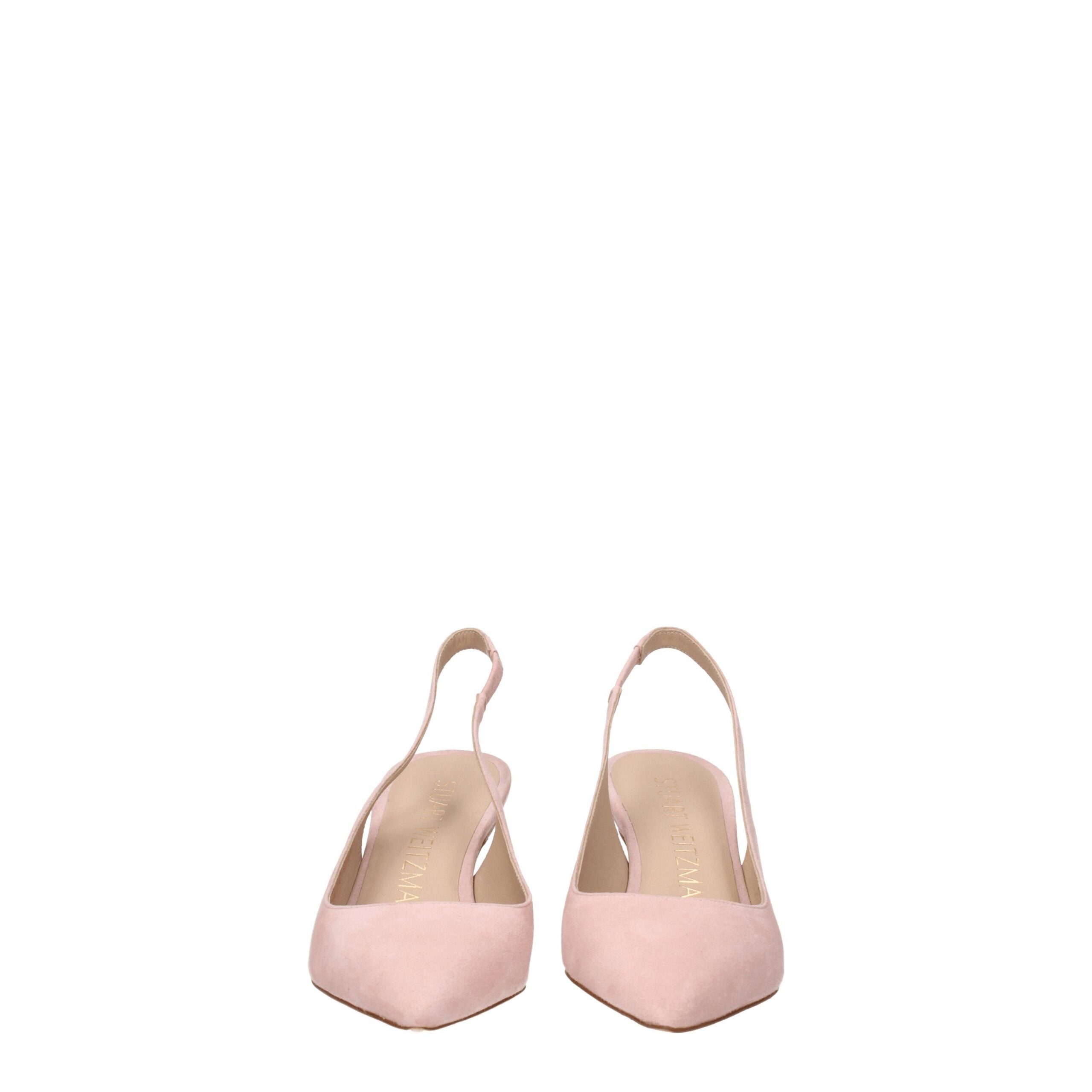 Стюарт Вайцман Кожаные женские сандалии Stuart Weitzman, розовый — фото 3