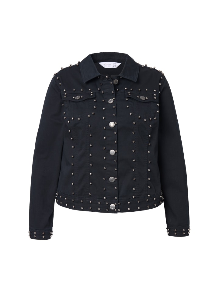 

Джинсовая куртка MIAMODA, черный