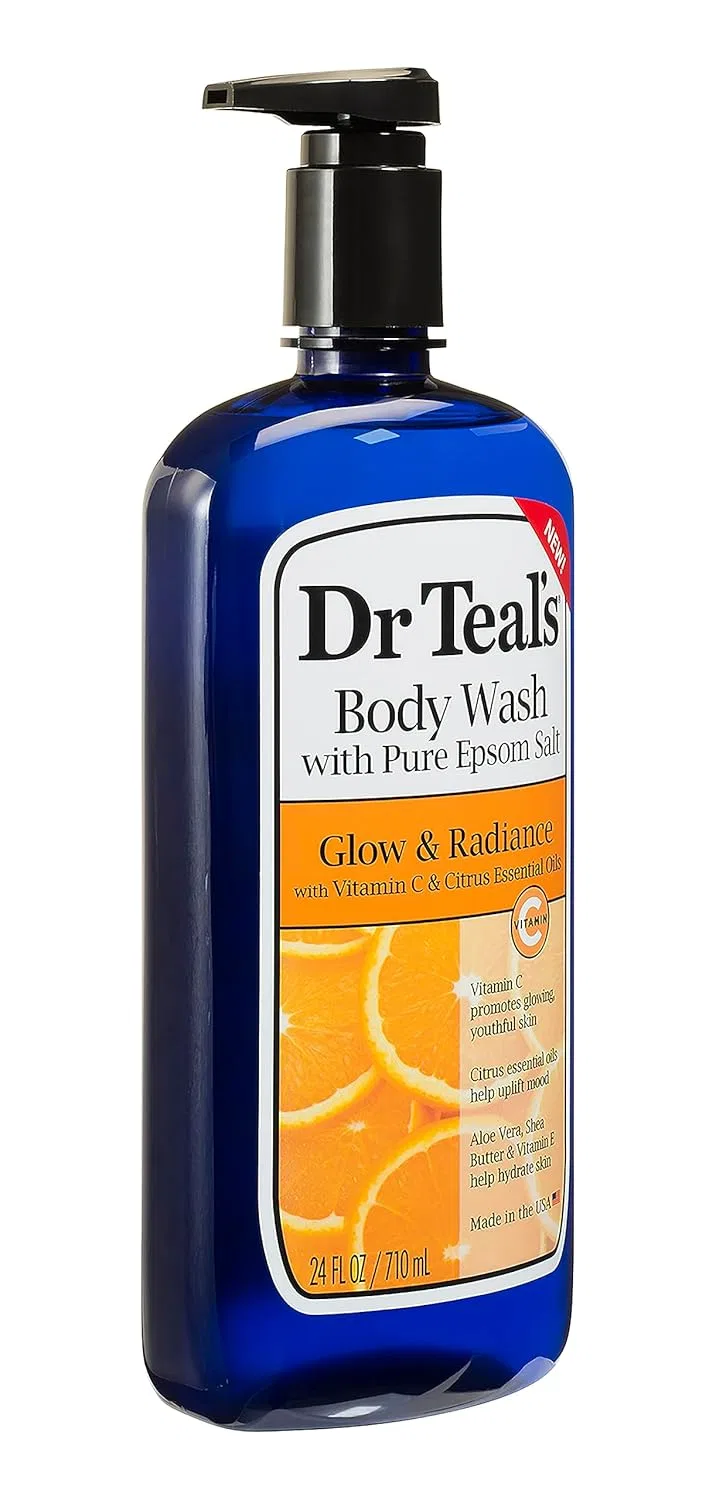 Гель для душа Dr. Teal's Glow & Radiance с солью Эпсома, 710 мл Dr Teal'S — фото 2