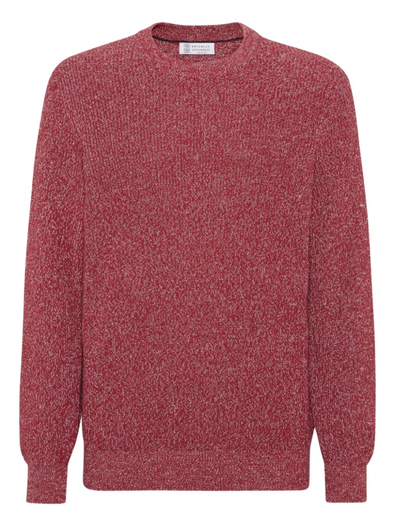 

Brunello Cucinelli джемпер в двух тонах, красный