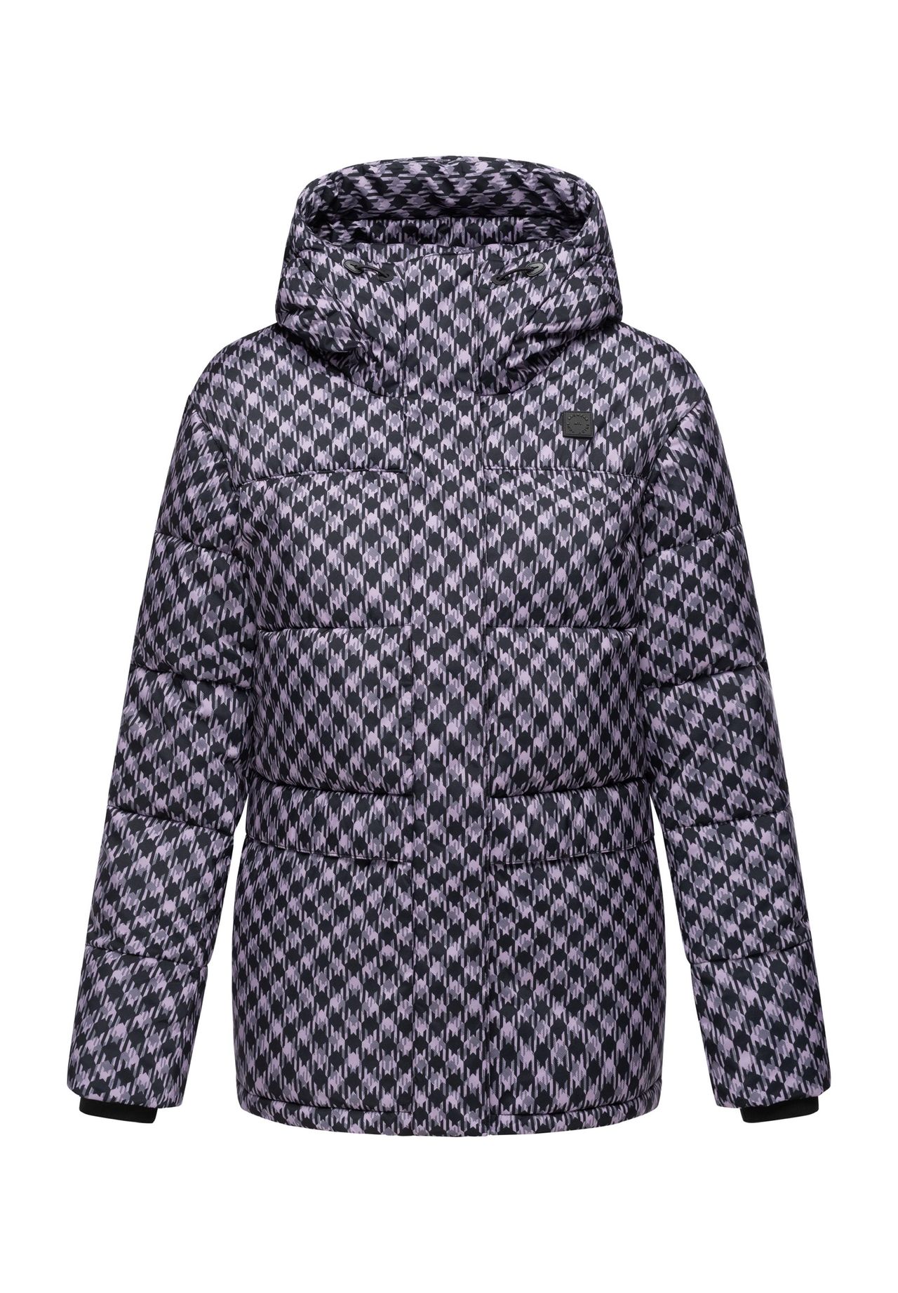 

Стеганая куртка Wikesh принт Ragwear, лавандовый