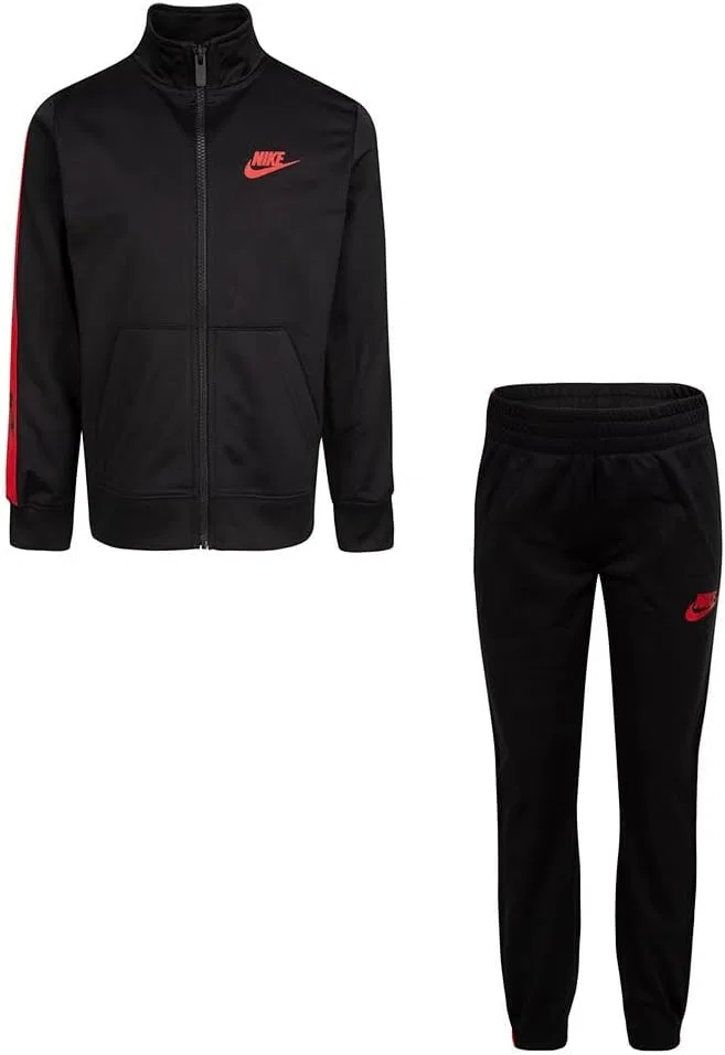Детский спортивный костюм Nike Logo Taping, черный