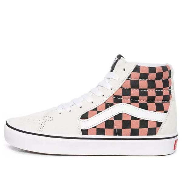 

Кроссовки mixed media comfycush sk8-hi mixed media white/pink Vans, розовый