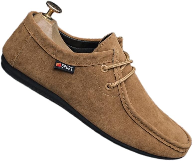 

Мужские легкие лоферы Clolinde с мягкой подошвой - универсальные, противоскользящие и прочные, подходят для бизнеса, прогулок на улице и повседневного использования, коричневый