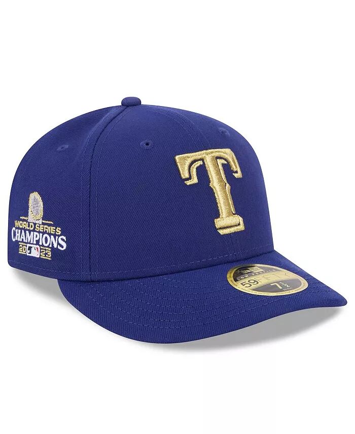 

Мужская кепка Royal Texas Rangers 2024 Gold Collection Low Profile 59FIFTY Fitted New Era