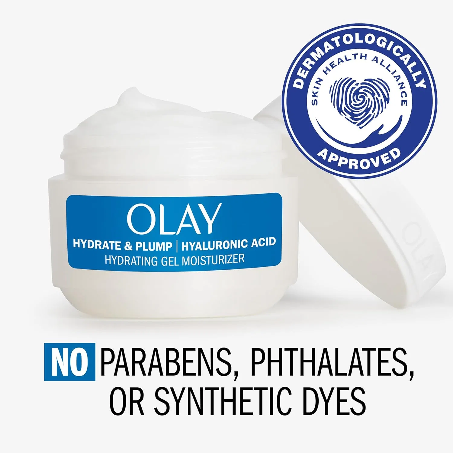 Крем для лица Olay — Гелевый увлажняющий с гиалуроновой кислотой и ниацинамидом, 59 мл — фото 4