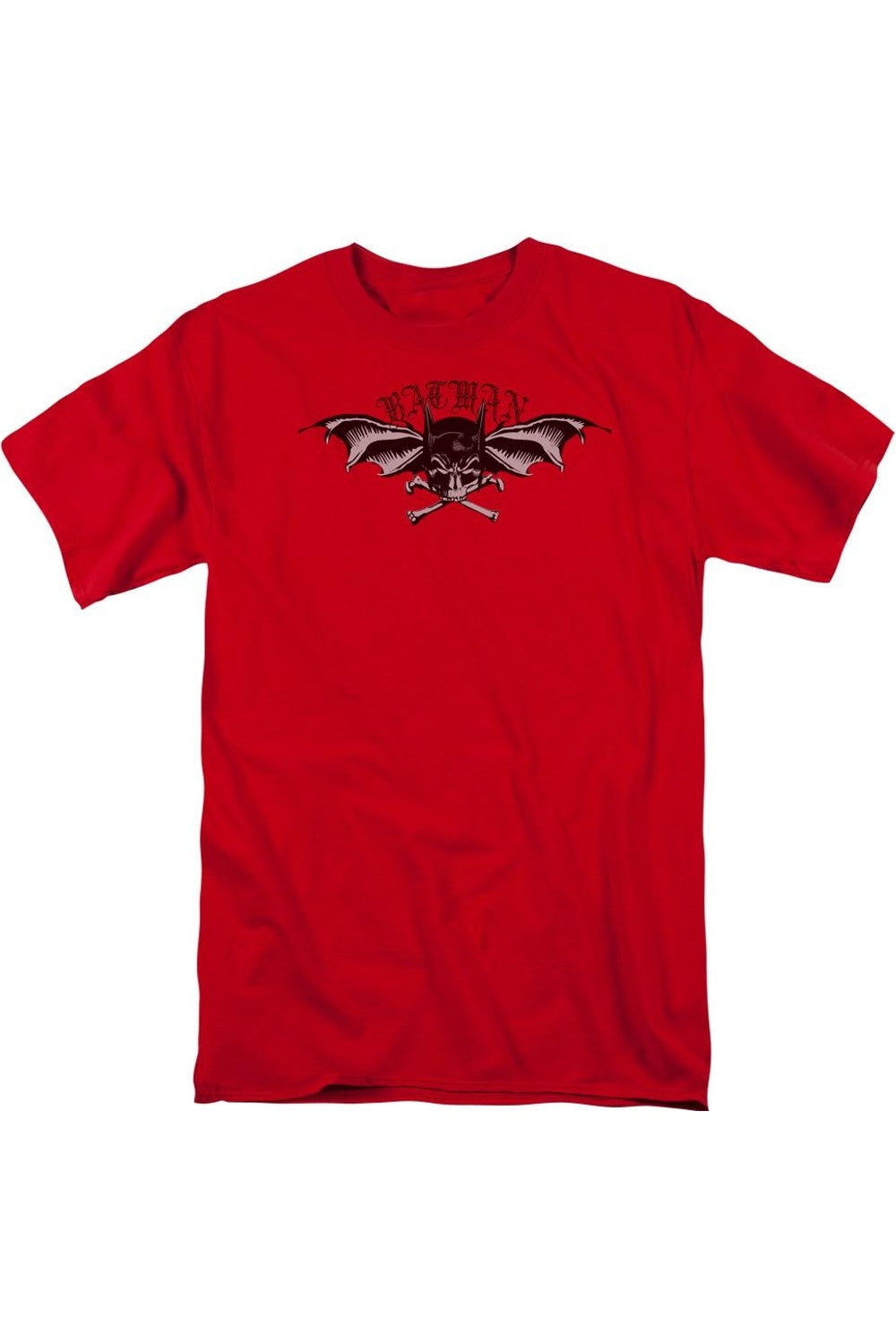

Футболка с коротким рукавом Batman Wings Of Wrath для взрослых Gildan, красный