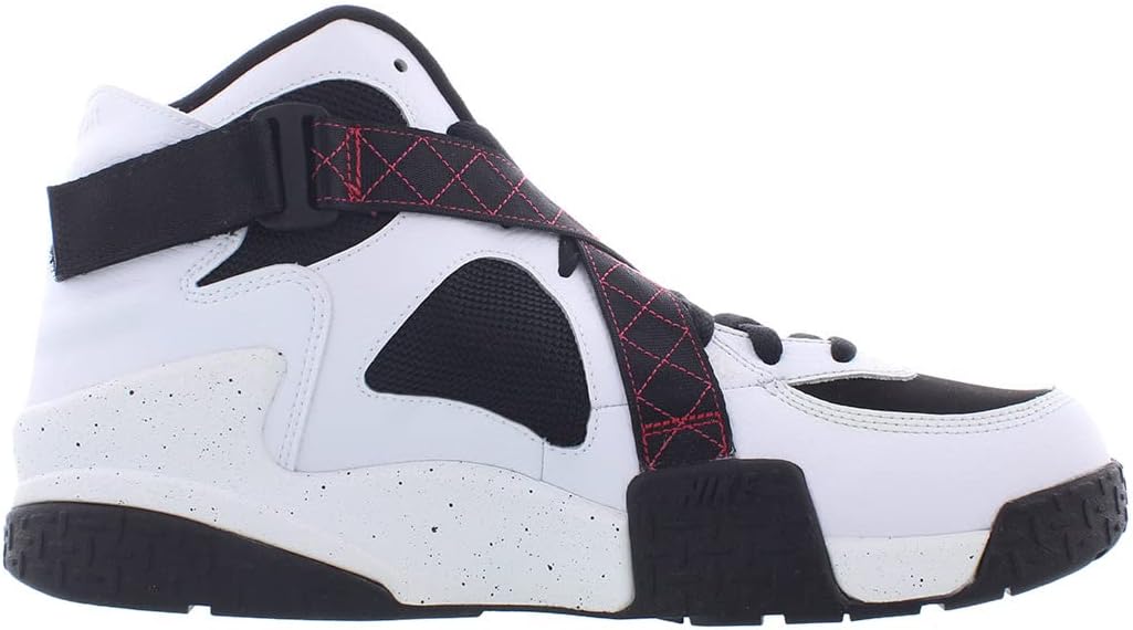 Мужские кроссовки NIKE Air Raid бело-черно-красные 642330-100 — фото 2
