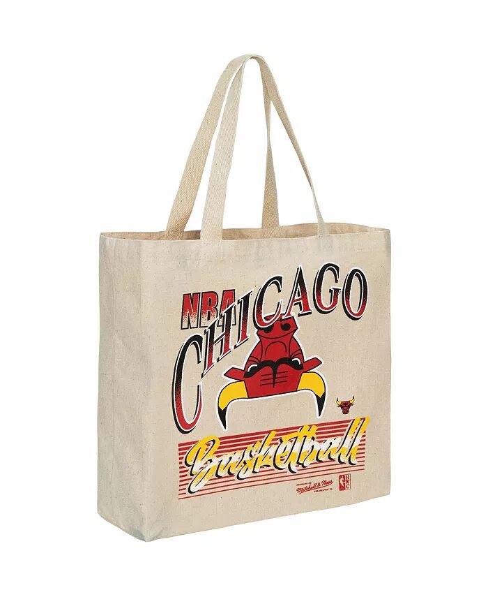 

Женская сумка-тоут с принтом Chicago Bulls и потертостями Mitchell & Ness