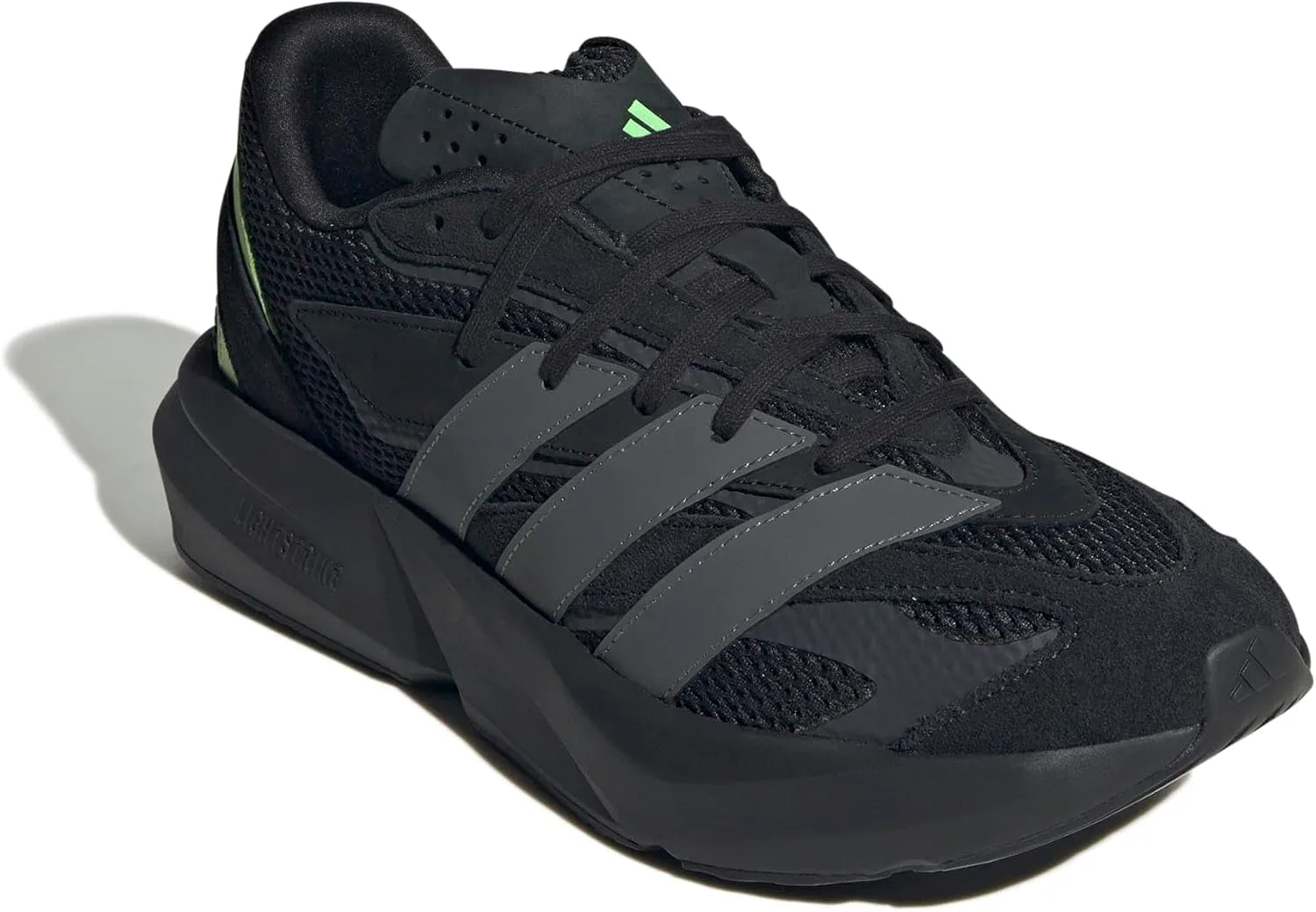 Мужские кроссовки Adidas Lightblaze, черный/серый — фото 4