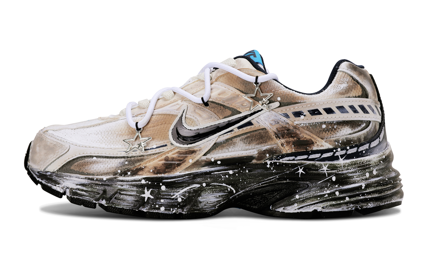

Мужские износостойкие низкие беговые кроссовки Initiator цвета янтаря Nike, umber
