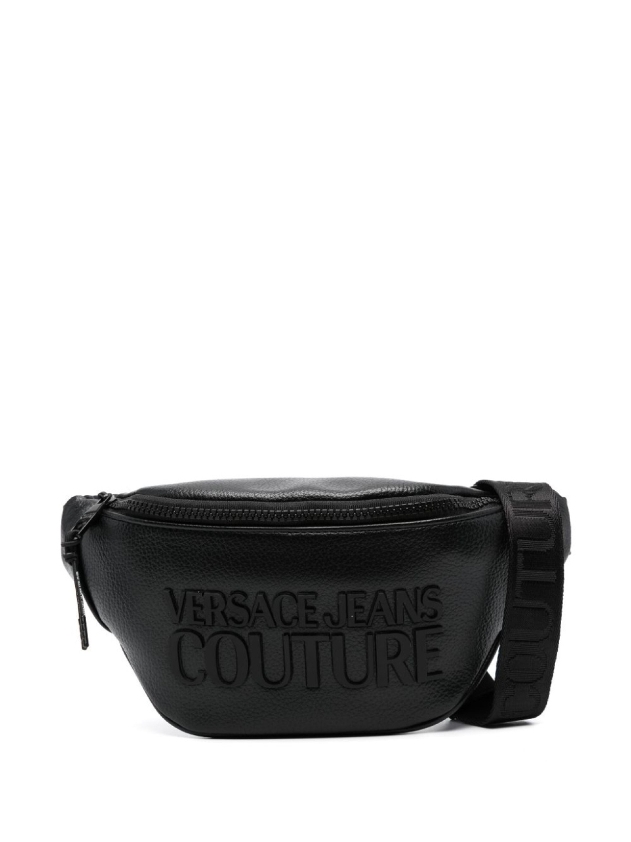 

Поясная сумка с логотипом Versace Jeans Couture, черный